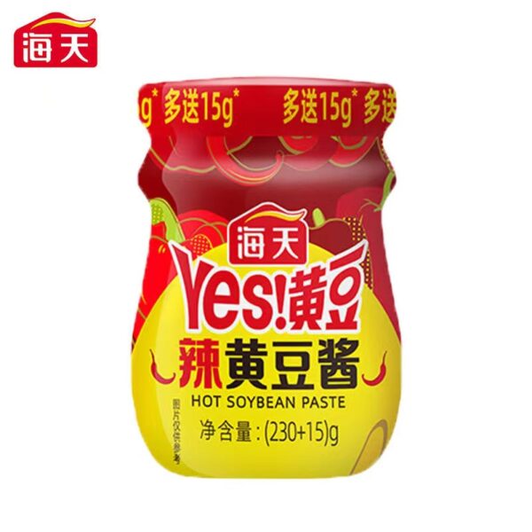 Haday Spicy Yellow Soybean Paste, 340g/bottle